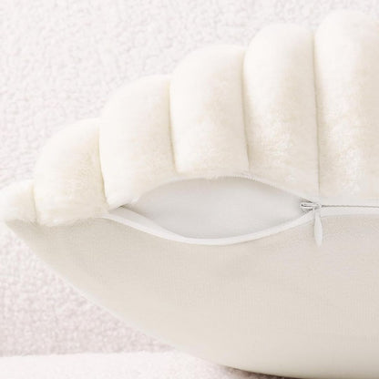 Ruben - Zachte Pluche Kussenhoes met Ribbeldesign