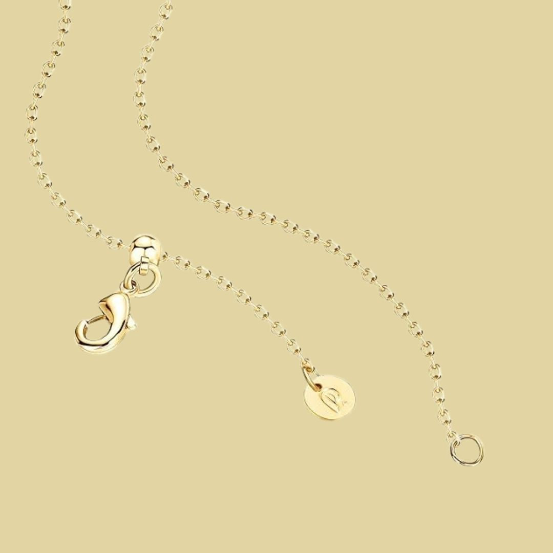 Tobias - Gouden Munt Ketting met Maan en Zon Design