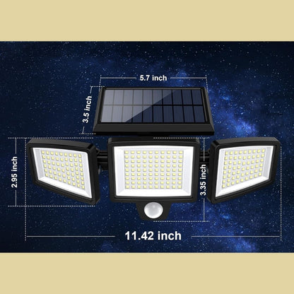 Milan - Krachtige LED Buitenlamp met Zonnepaneel en Afstandsbediening